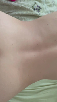 Take my first DP with big dildo and anal cock
