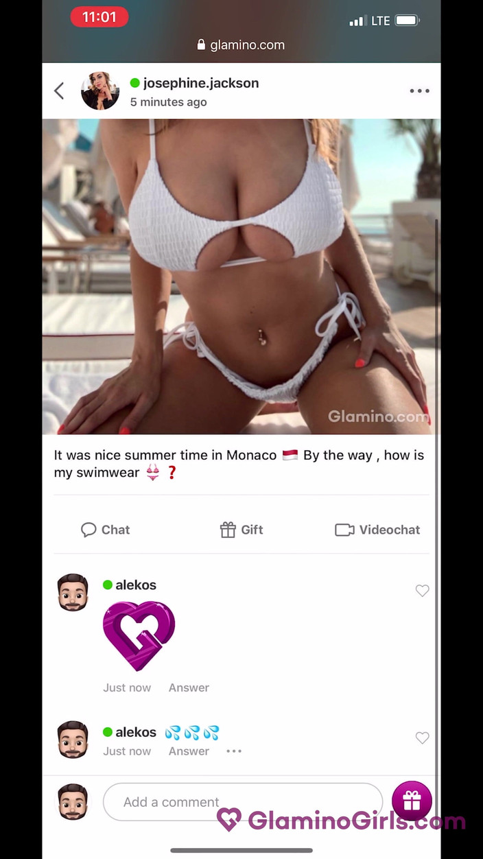 Glamino Girls: Glamino Girls - Bahagian 1 Puteri Bertetek besar Josephine