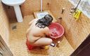 Sidra: Pakistani Bigass Step Mom in Shower and Help From Stepson