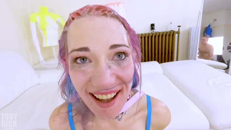 RealTobyDick: Cums from face slaps - Hardcore