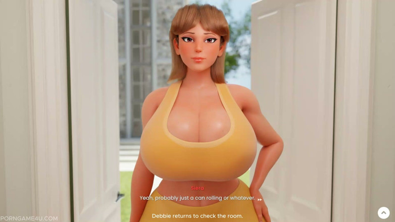 PORN GAME 4U: Дика сесія у вітальні, поки нашої сусідки по кімнаті немає - особняк днів - частина 2 - краї - від порно гри 4u