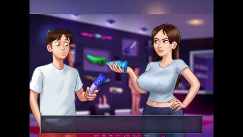 3DXXXTEEN2 Cartoon: Plug anale davvero grande. Sesso cartone porno 3D