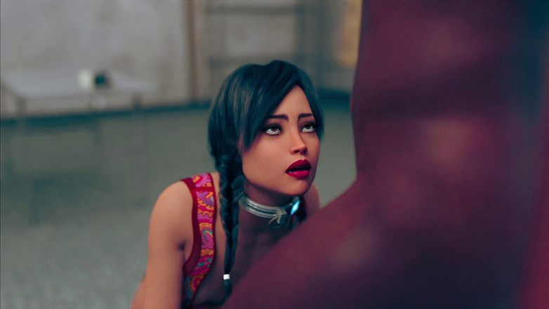 Femboy Maaya: Si cewek sange ini lagi asik nyepong kontol sampai tenggorokan...