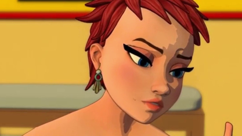 Back Alley Toonz: Royal 3. rauntta büyük zenci yarağını Daphne'nin büyük şişman götüne sokuyor