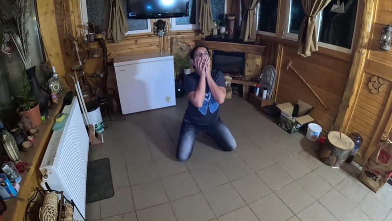 MilfyCalla: Totul despre gât - milf adânc în gât, țâțe afară și controlul spermei