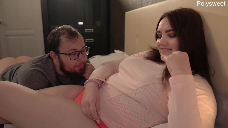 Polly Sweet: Fucking my girlfriend in a pussy filled with another man's...