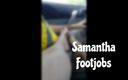 Samantha and Gob: Footjob Compilation