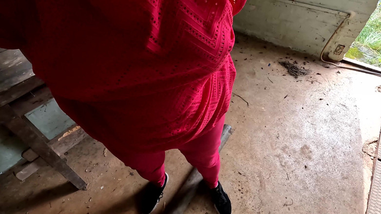 Bouncy Tits Action: Ass and Boobs Slap in the Workshop