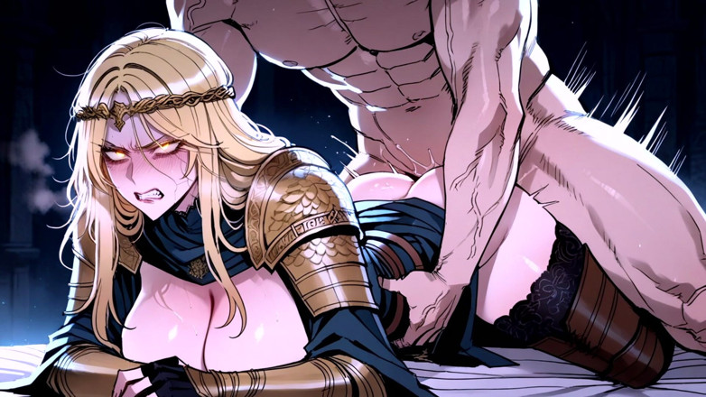 Croft AI Art: Marika Nakal Sedang Berhubungan Seks dengan Vaginanya, Seks Panas - Ia...