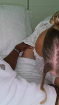 Slut Bride Wedding Threesome