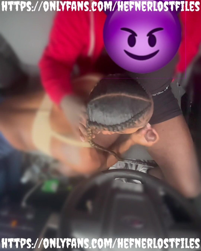 PlayboyHef: Blowjob siji dari si jalang eboni yang cantik