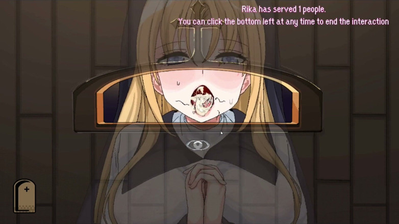 NSFWOtaku: เกมเฮนไต - ฉากเย็ดเฮนไตโบสถ์ 3 (rika the Lewd Nun Heroines) - The Censor