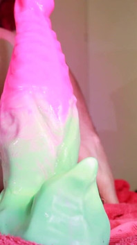Ich zerstört meinen arsch mit Sinnovators Fern-dildo