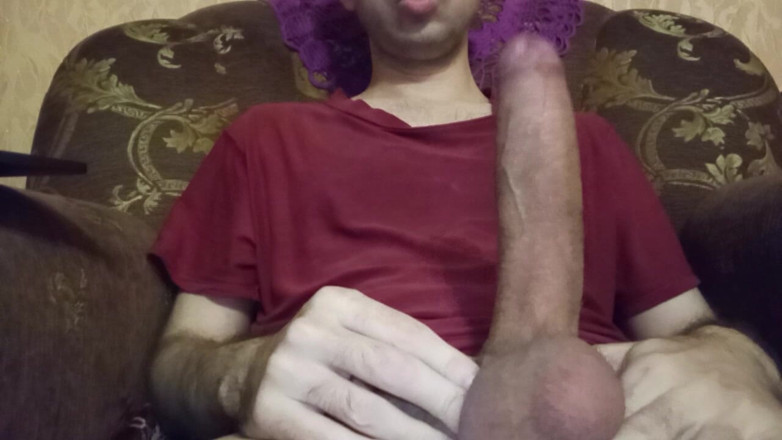 Alex Metallov: Boy with Huge Cock. Solo Masturbation