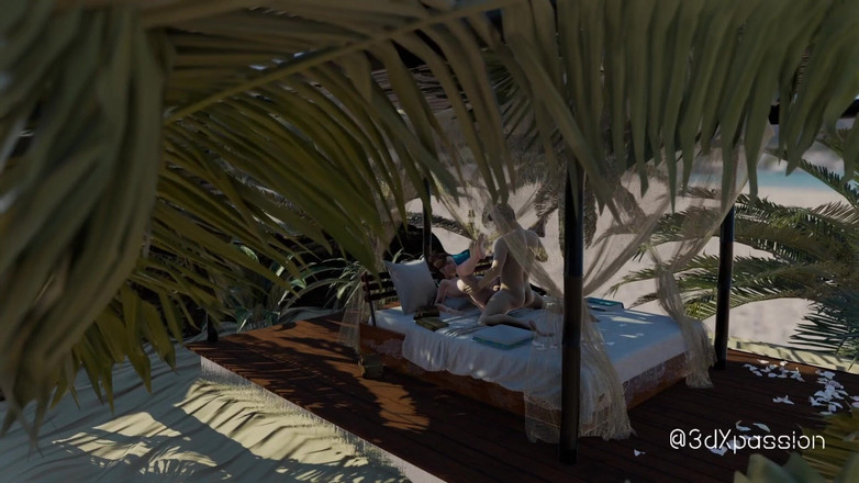 3dxpassion: VR Nexus-3 Oasis - Грудаста Місяць Смокче Член, По-Собачому Трахається І Сперма Сиськи