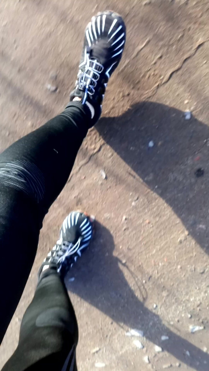 Carmen_Nylonjunge: Mijn Nieuwe Blotevoetenschoenen