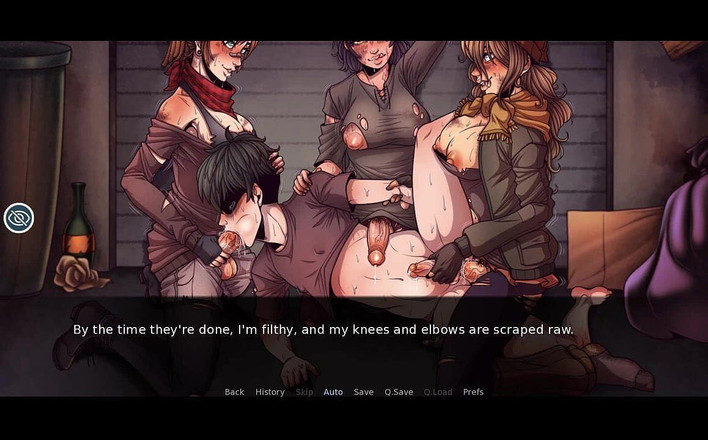 Erotic Krisso: Futadomworld 狂野的大鸡巴群交射精肛交场景