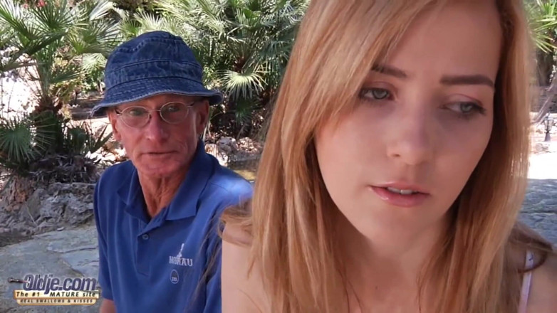 Oldje: Old and young - Grandpa fucks beautiful teen and cums in...
