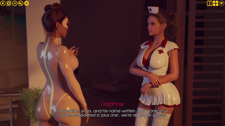 3D Cartoon Porn: My pleasure 27 - Julian viene sul viso di daphne e le...