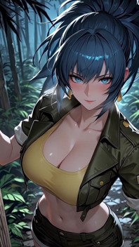 L’amazone s’est perdu dans la jungle mais est entré dans une relation sexuelle dépravée avec un militaire, l’Amazon est une pute