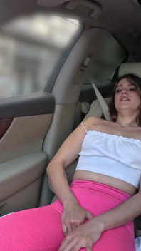 Power Squirt and Mouth Piss on a City Drive