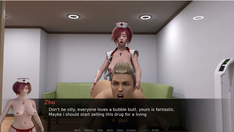 XXX Games Bunk - Trans: Futa Groves - Gameplay - Rollenspiel - Dicker arsch, Sissy wird von Futa...