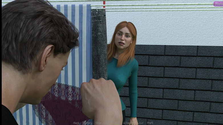 Adultgameplayvideos studio: Soția fratelui meu vitreg #6 Am mirosit chiloții lui Jennifer în fața...