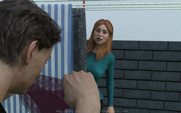 Adultgameplayvideos: 義理の兄の妻 #6 彼女の前でジェニファーのパンティーの匂いを嗅いだ
