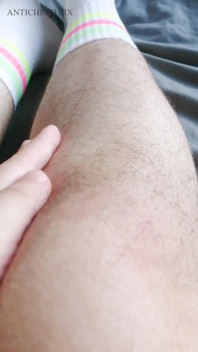 All Natural Leg Tease Hairy and Sensual