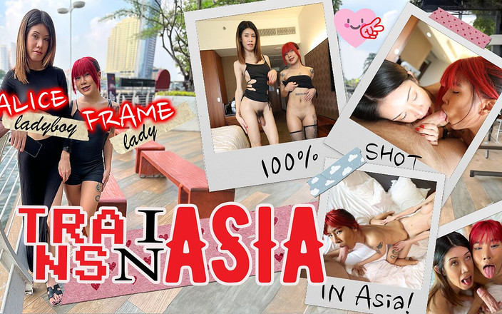 TRANS in Asia: Un trio arrapato con piccola ragazza asiatica e ladyboy dal...