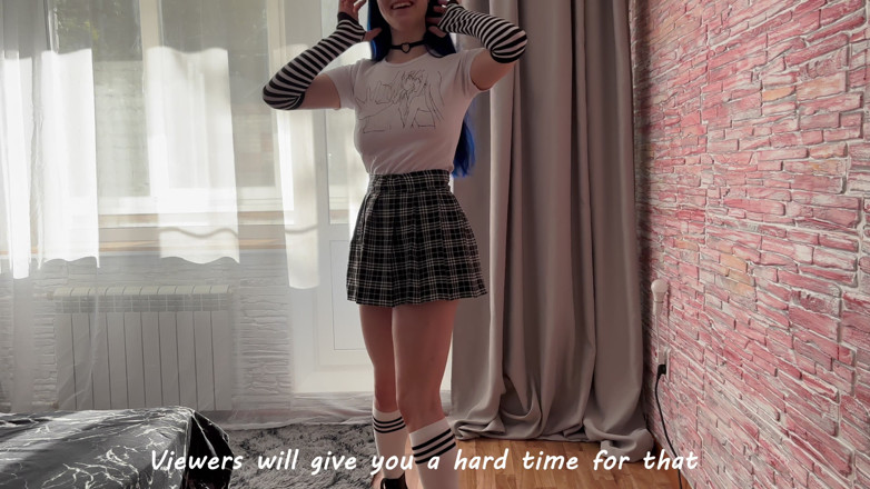 LapkaLu: First Anal Cutie College Girl, Teacher Rough Fuck in Ass...