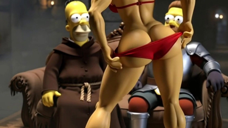 Octopussy Lovers Club: Özel Kulübü. Özel 3D Simpsons Çizgi Film Parodi.