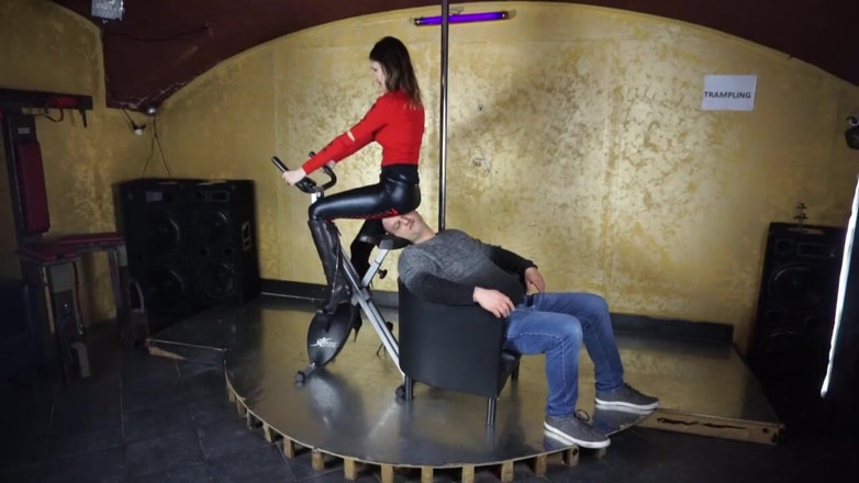 Lady Mesmeratrix Official: Practicing Femdom Chick Punishing Slave
