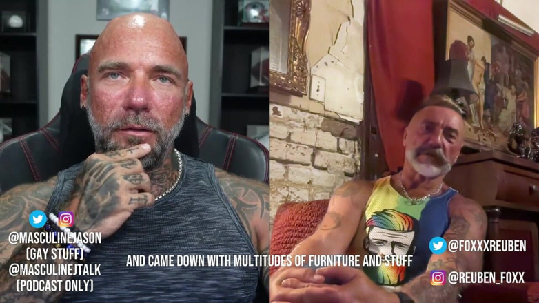 Raw and Uncensored with Masculine Jason: Porn Star Confessions - Reuben Foxxx (episódio 97)