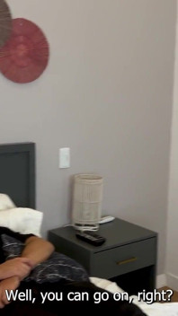 My Stepmom Comes in While I'm Fucking Her Boyfriend and Joins in so He Can Fuck Us Both Our Wet Pussies!