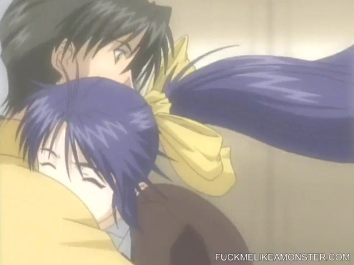 Fuck Me Like a Monster: Hentai cartoon romantic couple enjoys hardcore sex