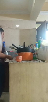 Employee Fucked in Kitchen and Bedroom