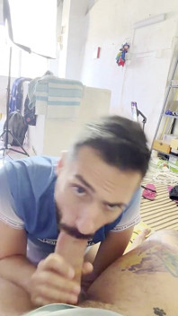 Hot Stepdaddy with Massive Cock Fucks Hard Femboy with Big Ass