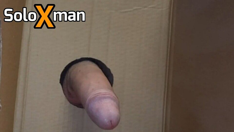 SoloXman: Gloryhole caseiro foi um grande sucesso, grande orgasmo