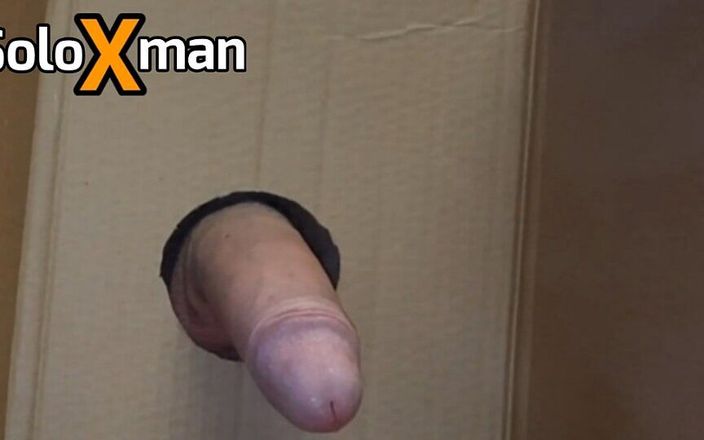 Solo X man: Homemade Glory Hole Was a Great Success, Great Orgasm