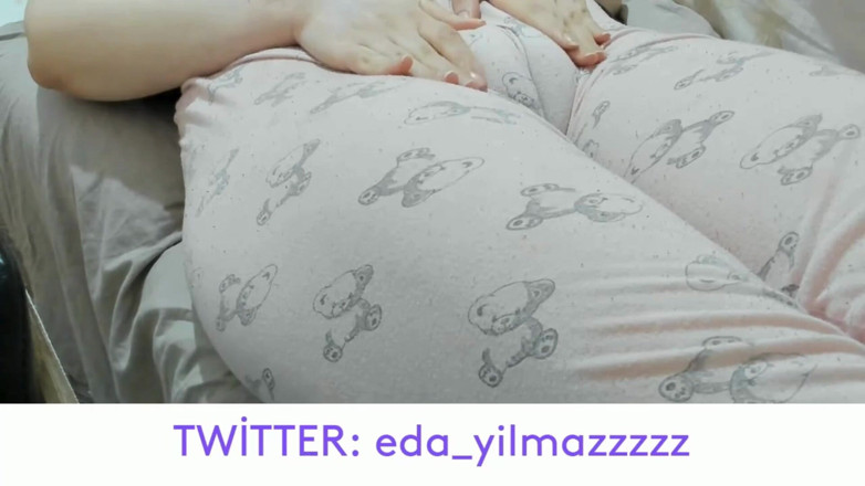 bigass_sexy_bigboobs: Camel Toe- Masturbation in Pajamas- Puffed Pussy- Swollen Pussy- Big...