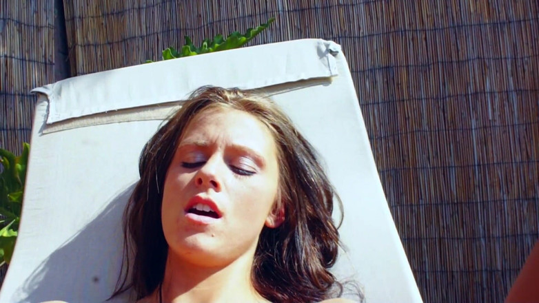 Naughty Girls: Sweet beauties in hot backyard action