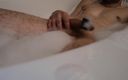 The exhibitionist studio: Play with My Cock in Bathtub with Sextoy