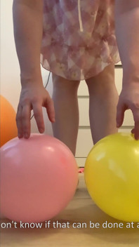 Feet & Balloons Crushing