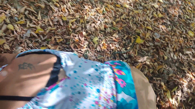 DirtyLubov: Outdoor Oral Und Anal Sex