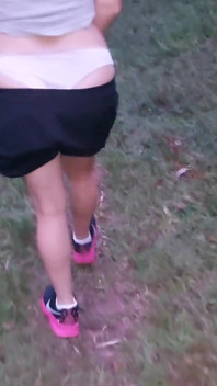 Wife Decides to Cheat on Her Husband Outdoors