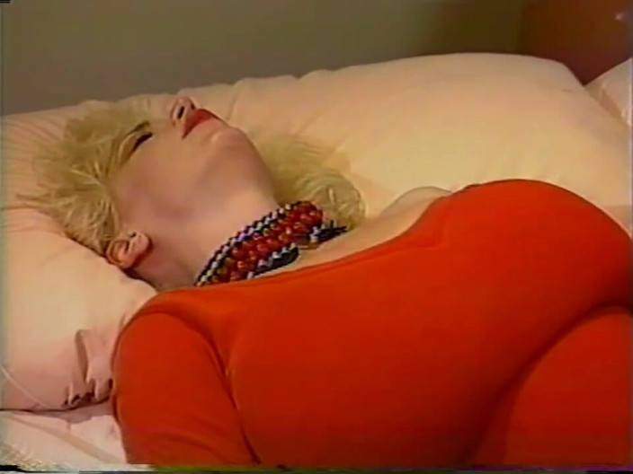 Vintage Usa: Sexy blonde big boobs woman loves the black cock in...
