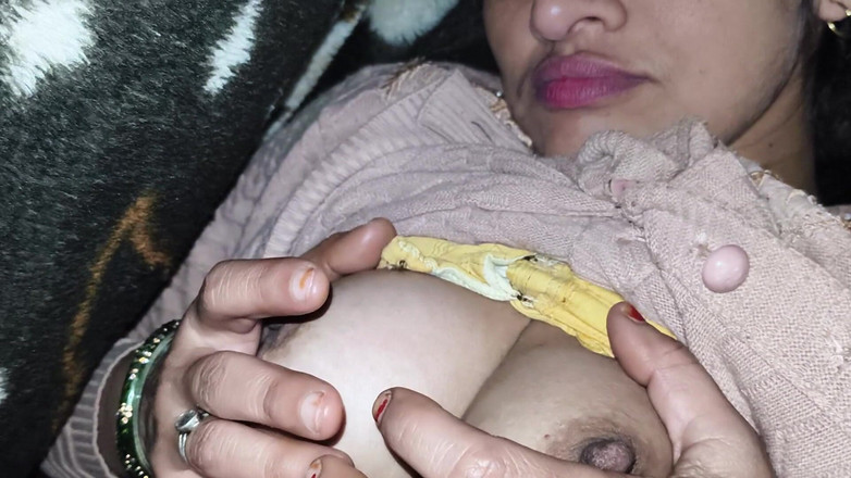 Village studio: Nahaufnahme harter verdammter sex mit stiefschwester in der Wintersaison