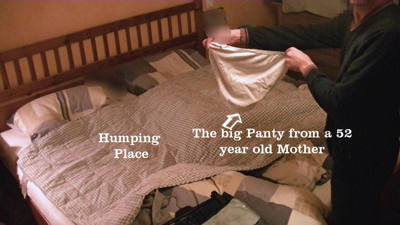 Mark Hannes: Łóżko majtki (z 52-letniej macochy) Masturbacja garbu