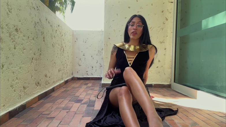 Kink in Time: Gisele Amore's Ancient Egyptian Femdom Fantasy HD POV Divine Command...